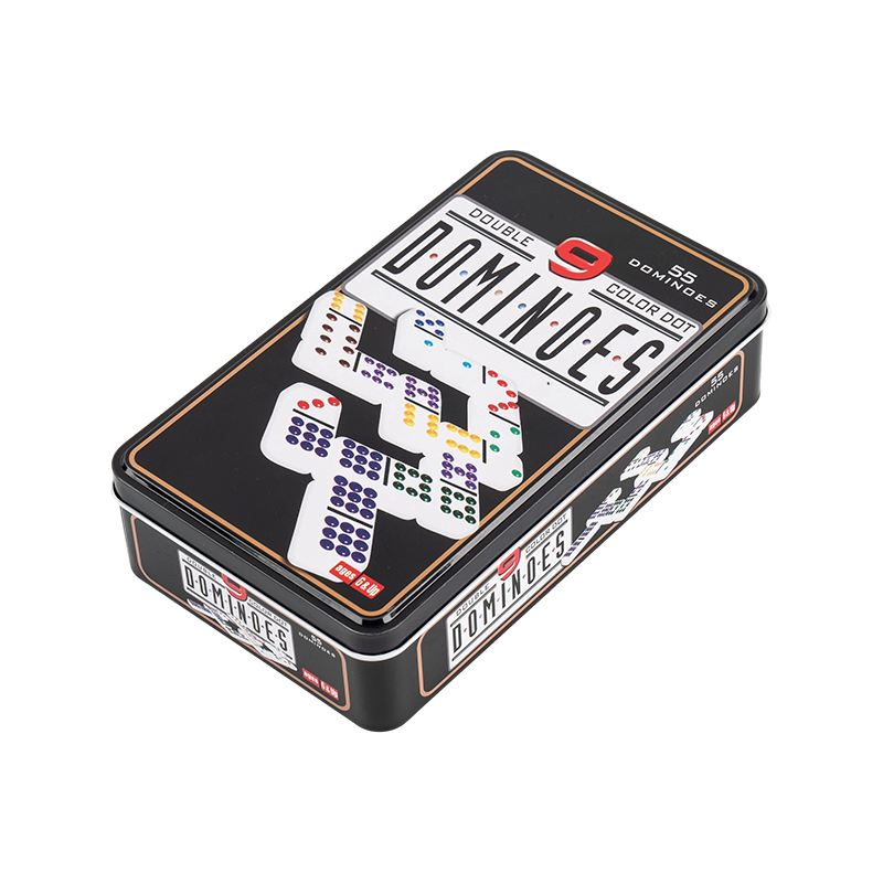 Game da tavolo tradizionale doppio nove domino