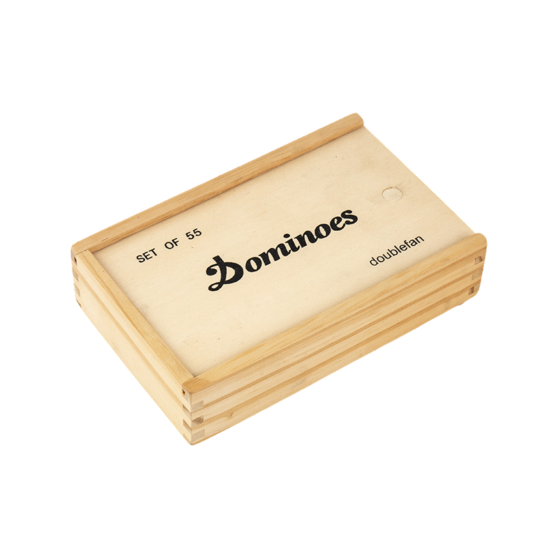 Dominio box in legno in legno originale Domino