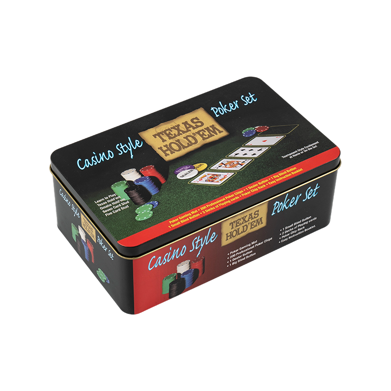 Set di chip da poker Iron Box Deluxe da 200 pezzi