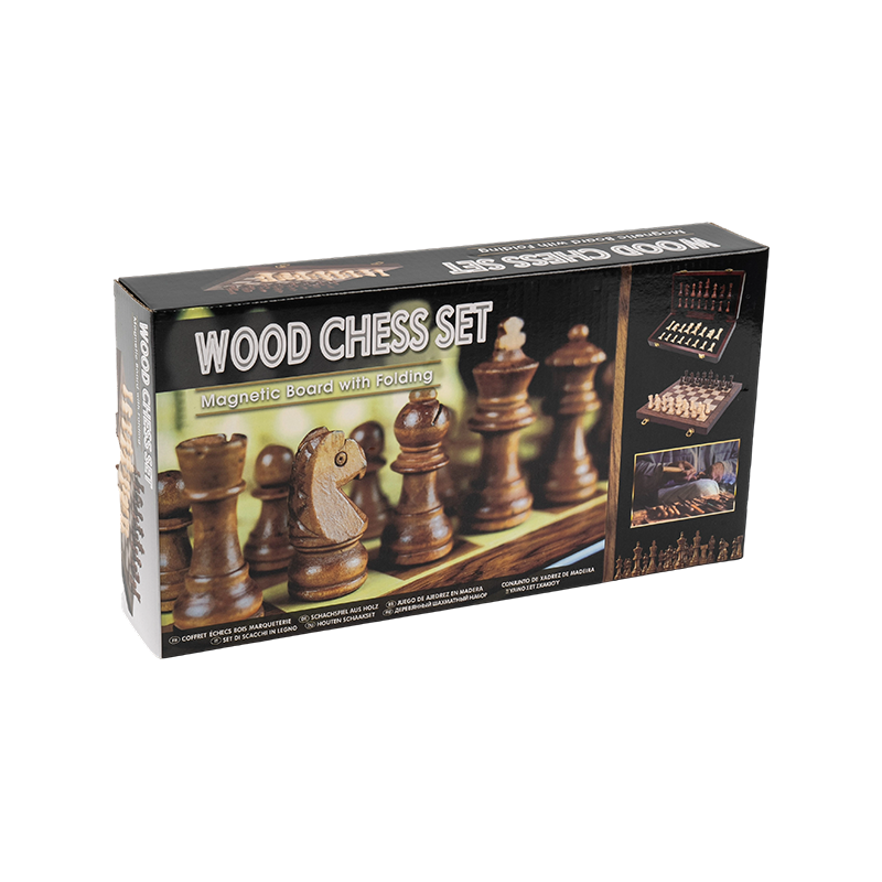 Set classico di scacchi in legno