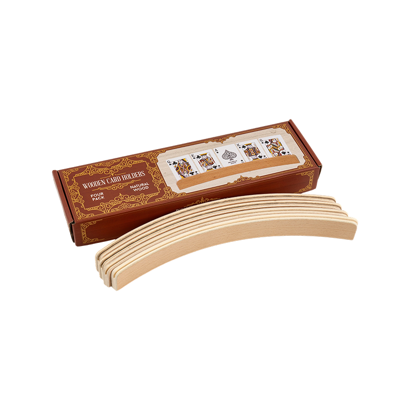 Rack per carte da gioco in legno
