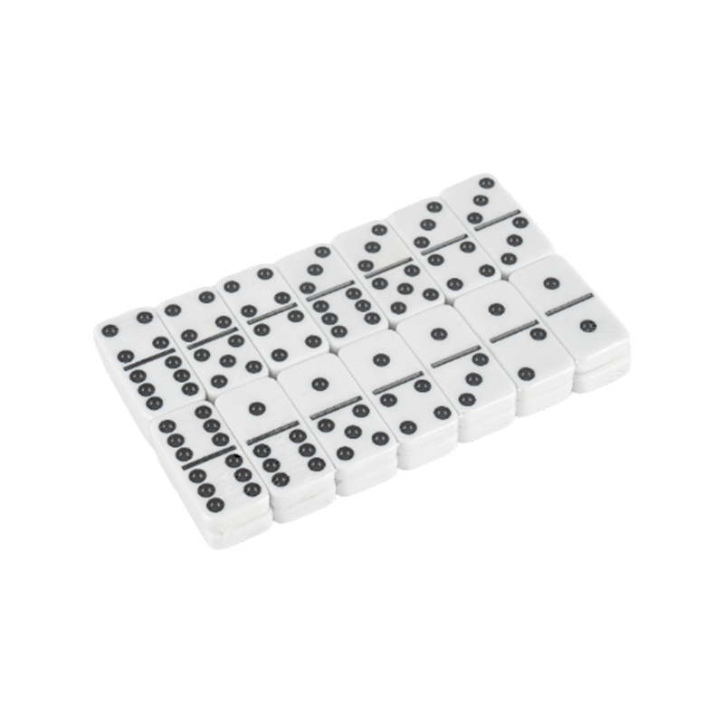 Classico Domino dot in bianco e nero