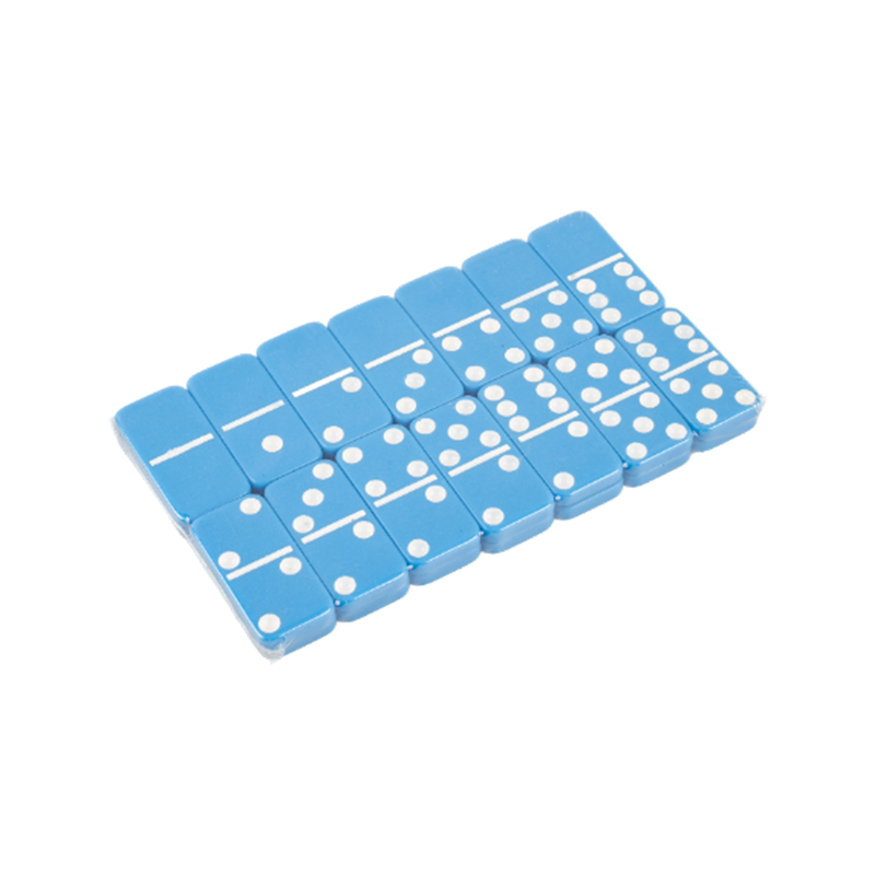 Blue Dominoes Tiles Board Game per bambini e adulti
